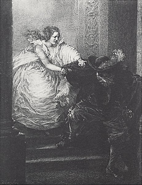 Don Juan entflieht Donna Anna