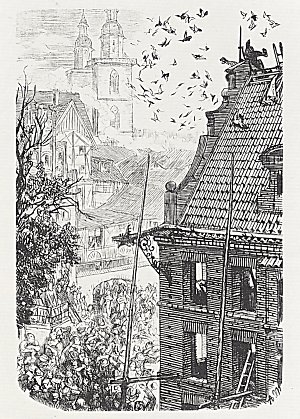 Illustration zu Der Blitzschlosser von Wittenberg 1 Kunstdruck