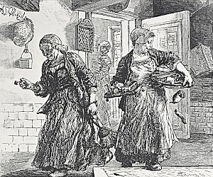 Illustration zu Der zerbrochene Krug 15 Kunstdruck