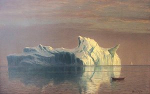 Der Eisberg Kunstdruck