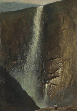 Die Wasserfälle Kunstdruck