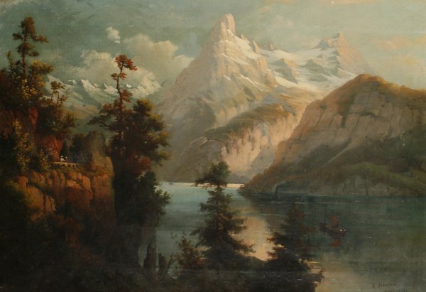 Seen Landschaft 