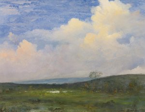 Wolken ueber Californien Kunstdruck
