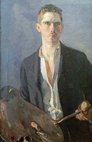 Weisgerber Selbstbildnis Kunstdruck