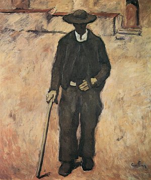 Der Blinde Kunstdruck