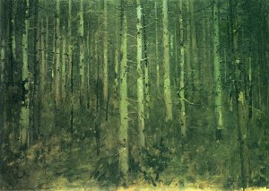 Waldinneres Kunstdruck