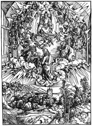 Illustration zur Apokalypse 3 Kunstdruck