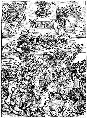 Illustration zur Apokalypse 8 Kunstdruck