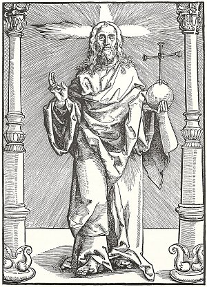 Salvator mundi 2 Kunstdruck