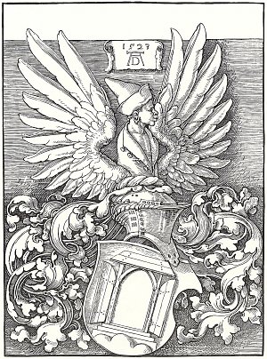 Wappen Duerers Kunstdruck