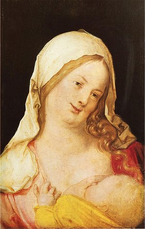 Maria mit dem Kind Kunstdruck