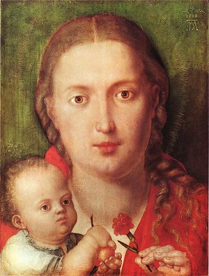Maria mit der Nelke Kunstdruck