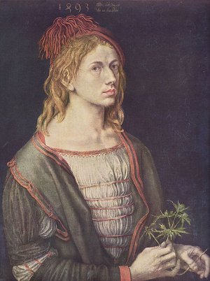 Selbstportraet 3 Kunstdruck