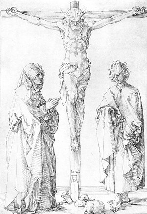 Kreuzigung Christi Kunstdruck