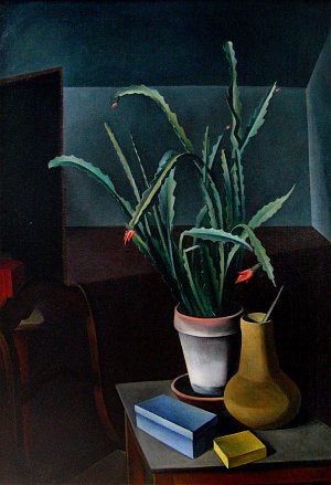 Kaktusbluete Kunstdruck