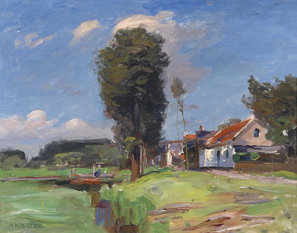 Kanal in Holland