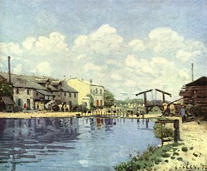 Kanal Kunstdruck