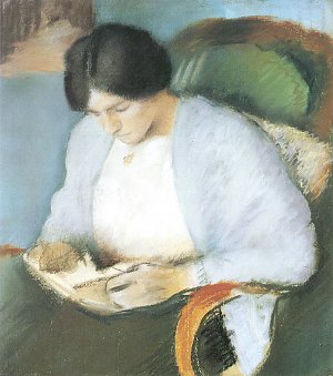 Portrait Elisabeth Gerhardt Kunstdruck
