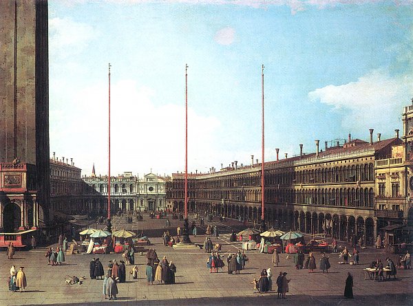Piazza San marco gegen San Geminiano
