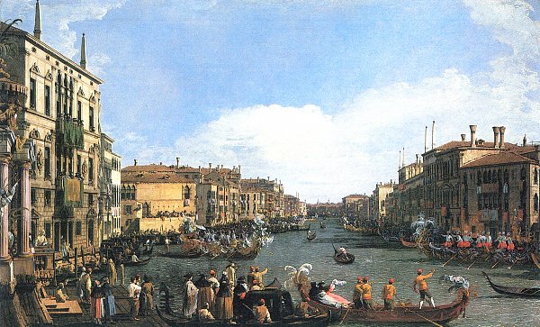 Regatta auf dem Canal Grande