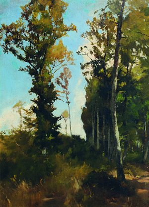 Waldlichtung bei Purkersdorf Kunstdruck