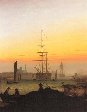 Greifswalder Hafen Kunstdruck