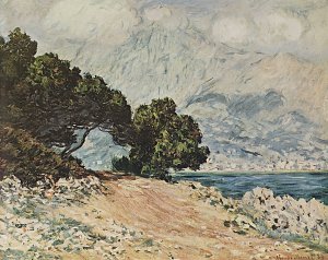 Kap Martin bei Menton Kunstdruck