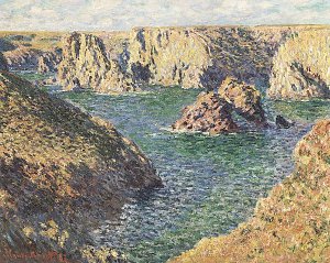Port Domois Belle Ille Kunstdruck
