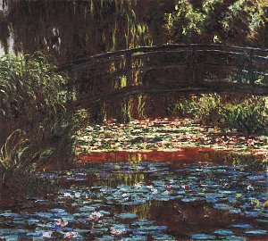 Seerosenteich 1 Kunstdruck