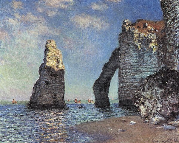 die Felsenklippen von Etretat