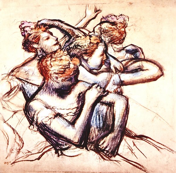 Ballettaenzerinnen in Halbfigur