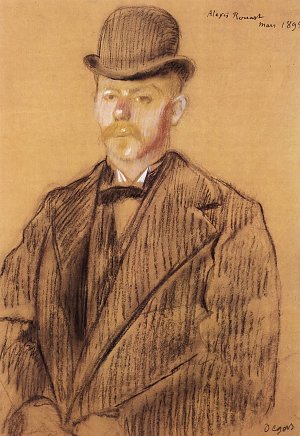 Portrait des Alexis Rouart Kunstdruck