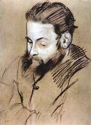 Portrait des Diego Martelli 2 Kunstdruck