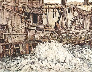 Alte Muehle Kunstdruck