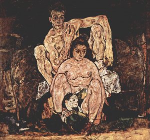 Die Familie Kunstdruck