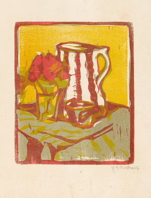 Stillleben 1907 Kunstdruck