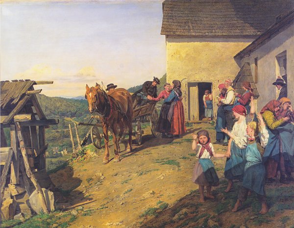 Abschied der Braut von den Eltern