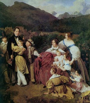 Familie Eltz  Kunstdruck