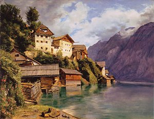 Hallstatt Kunstdruck