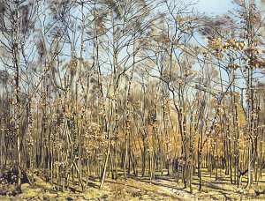 Der Buchenwald Kunstdruck