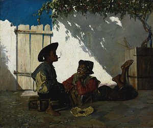 Dolce far niente Kunstdruck