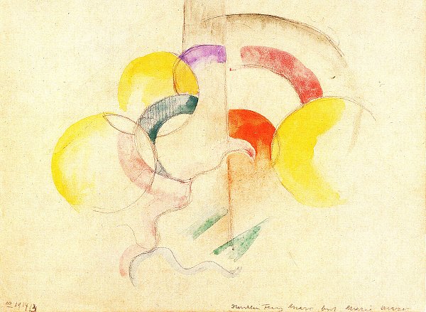 Abstraktes Aquarell 2