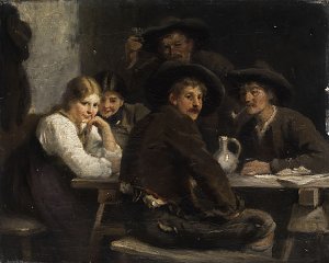 Zur Gesundheit Kunstdruck