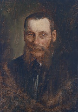 Portrait Georg Plach Kunstdruck