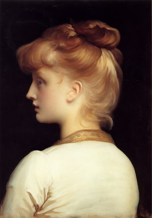 Ein Mädchen Kunstdruck