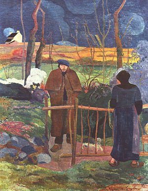 Guten Morgen Herr Gauguin Kunstdruck