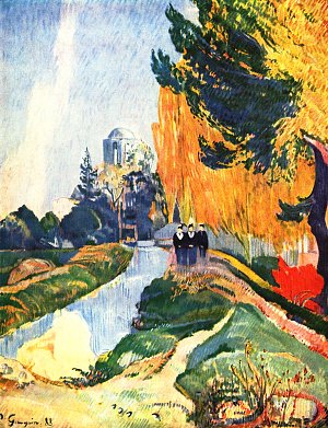 Les Alyscamps Kunstdruck
