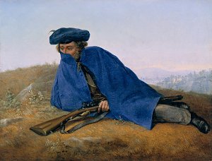 Auf Vorposten Kunstdruck