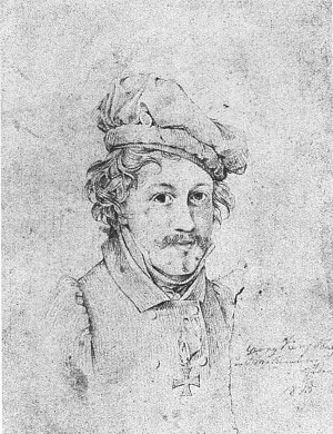 Selbstporträt Kunstdruck