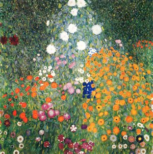 Bauerngarten Kunstdruck